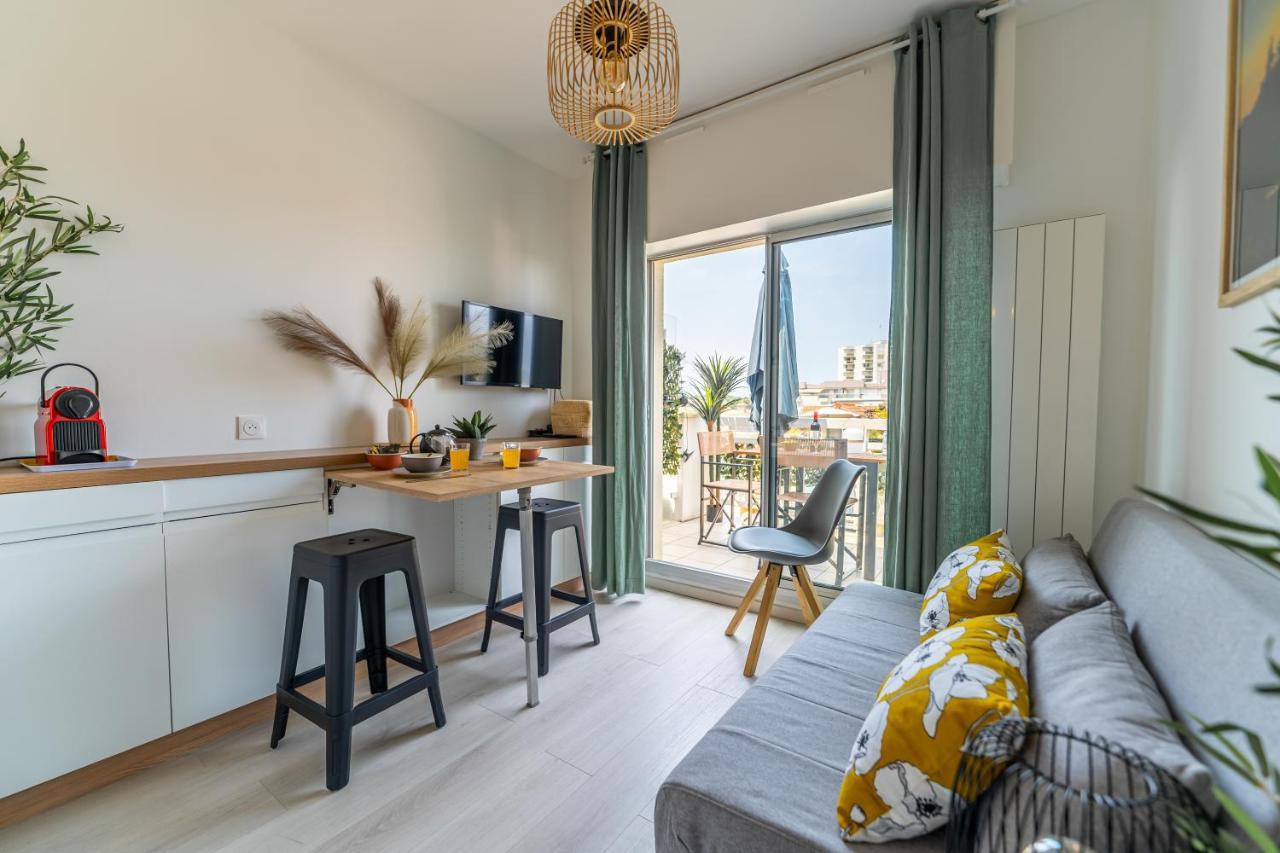 Apartmán Piton Des Neiges - Nid Douillet Terrasse Vue Port Arcachon Exteriér fotografie
