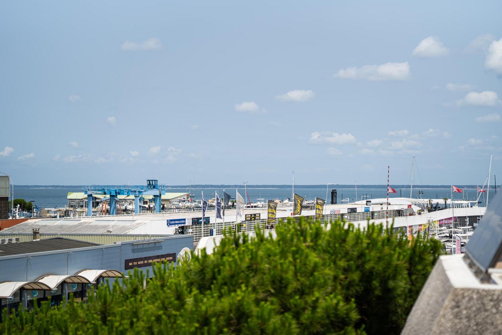Apartmán Piton Des Neiges - Nid Douillet Terrasse Vue Port Arcachon Exteriér fotografie